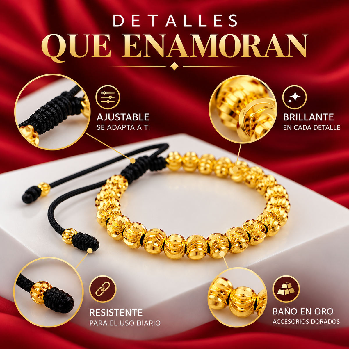Manilla Gladiador Premium ✨ | Elegancia, Brillo y Estilo en Cada Detalle