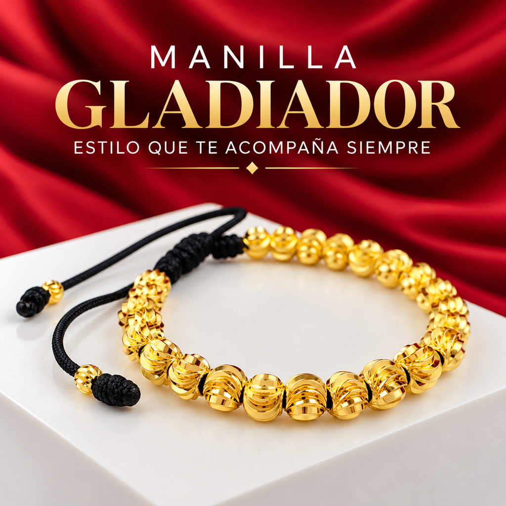 Manilla Gladiador Premium ✨ | Elegancia, Brillo y Estilo en Cada Detalle